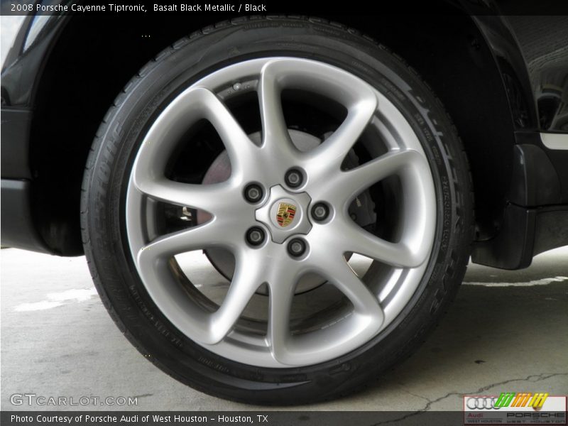 Basalt Black Metallic / Black 2008 Porsche Cayenne Tiptronic