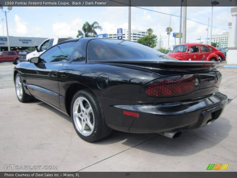 Black / Dark Pewter 1999 Pontiac Firebird Formula Coupe