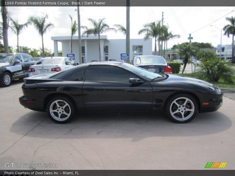 Black / Dark Pewter 1999 Pontiac Firebird Formula Coupe