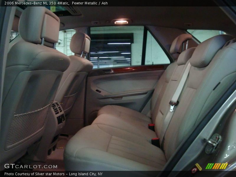 Pewter Metallic / Ash 2006 Mercedes-Benz ML 350 4Matic