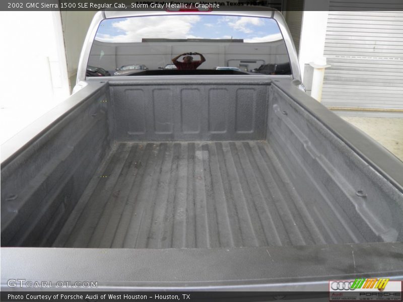 Storm Gray Metallic / Graphite 2002 GMC Sierra 1500 SLE Regular Cab
