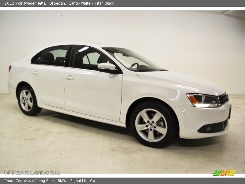 Candy White / Titan Black 2011 Volkswagen Jetta TDI Sedan
