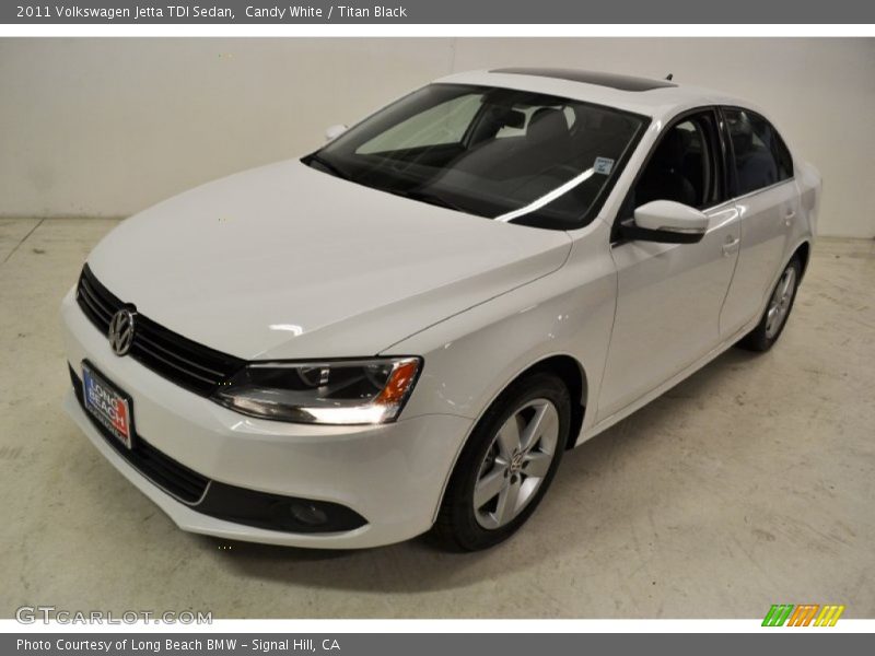Candy White / Titan Black 2011 Volkswagen Jetta TDI Sedan