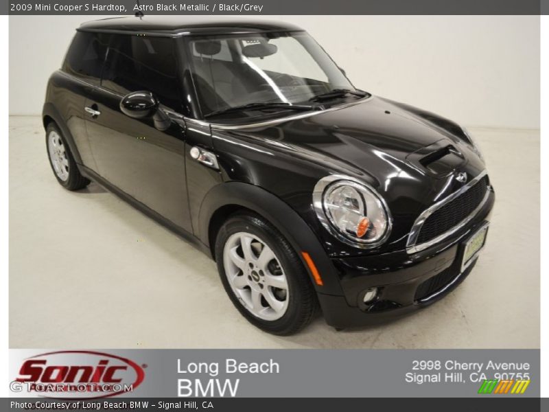 Astro Black Metallic / Black/Grey 2009 Mini Cooper S Hardtop