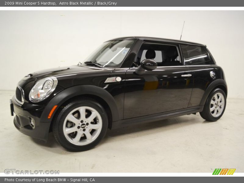 Astro Black Metallic / Black/Grey 2009 Mini Cooper S Hardtop