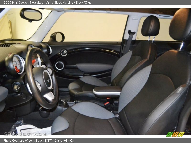Astro Black Metallic / Black/Grey 2009 Mini Cooper S Hardtop
