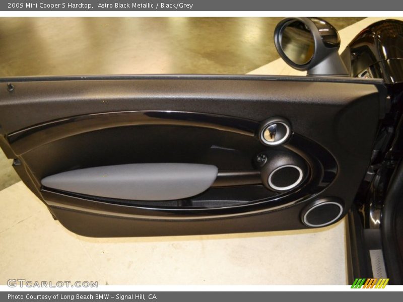 Astro Black Metallic / Black/Grey 2009 Mini Cooper S Hardtop