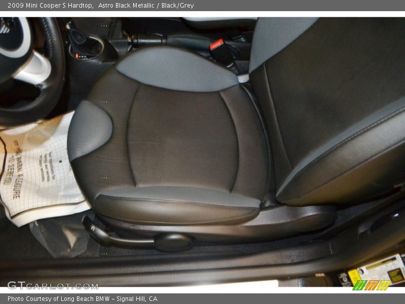 Astro Black Metallic / Black/Grey 2009 Mini Cooper S Hardtop