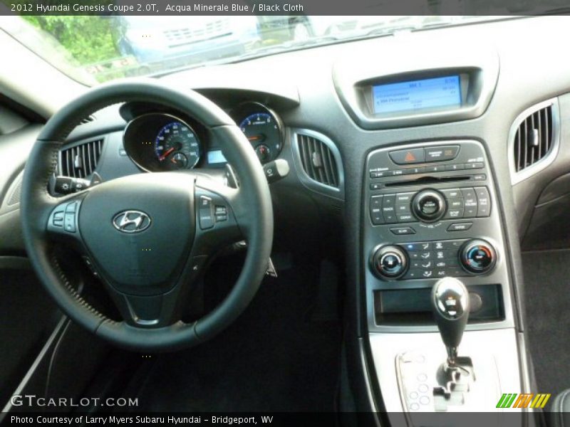 Dashboard of 2012 Genesis Coupe 2.0T