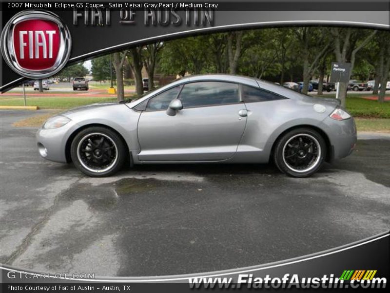 Satin Meisai Gray Pearl / Medium Gray 2007 Mitsubishi Eclipse GS Coupe