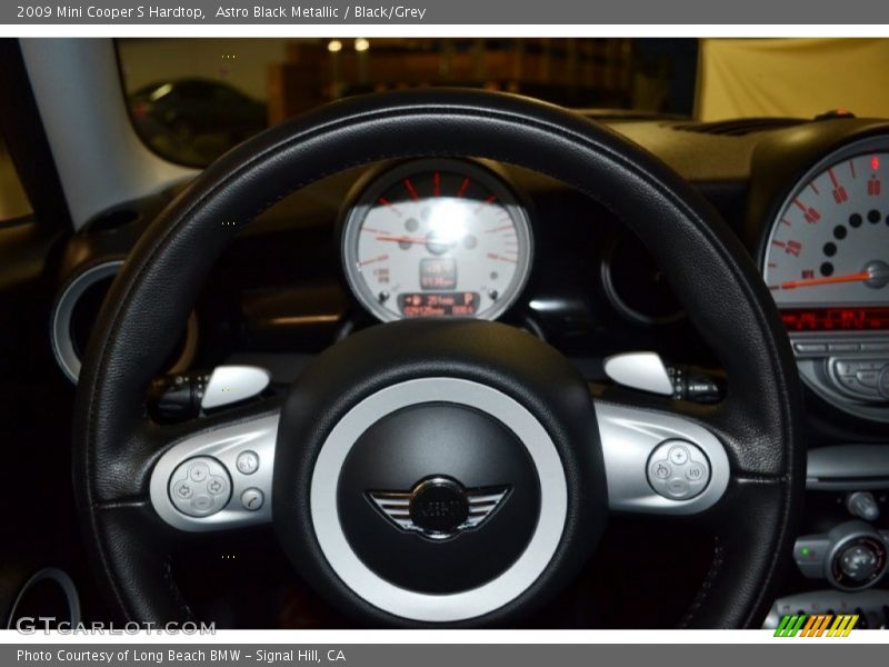 Astro Black Metallic / Black/Grey 2009 Mini Cooper S Hardtop