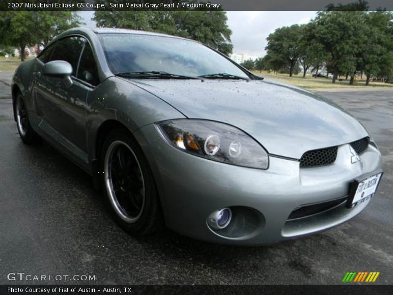 Satin Meisai Gray Pearl / Medium Gray 2007 Mitsubishi Eclipse GS Coupe