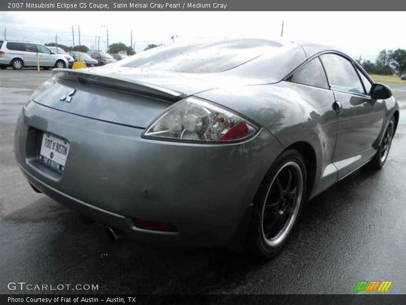 Satin Meisai Gray Pearl / Medium Gray 2007 Mitsubishi Eclipse GS Coupe