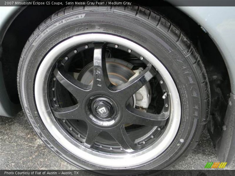 Satin Meisai Gray Pearl / Medium Gray 2007 Mitsubishi Eclipse GS Coupe