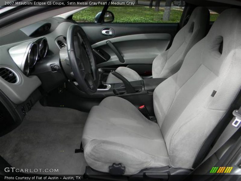 Satin Meisai Gray Pearl / Medium Gray 2007 Mitsubishi Eclipse GS Coupe