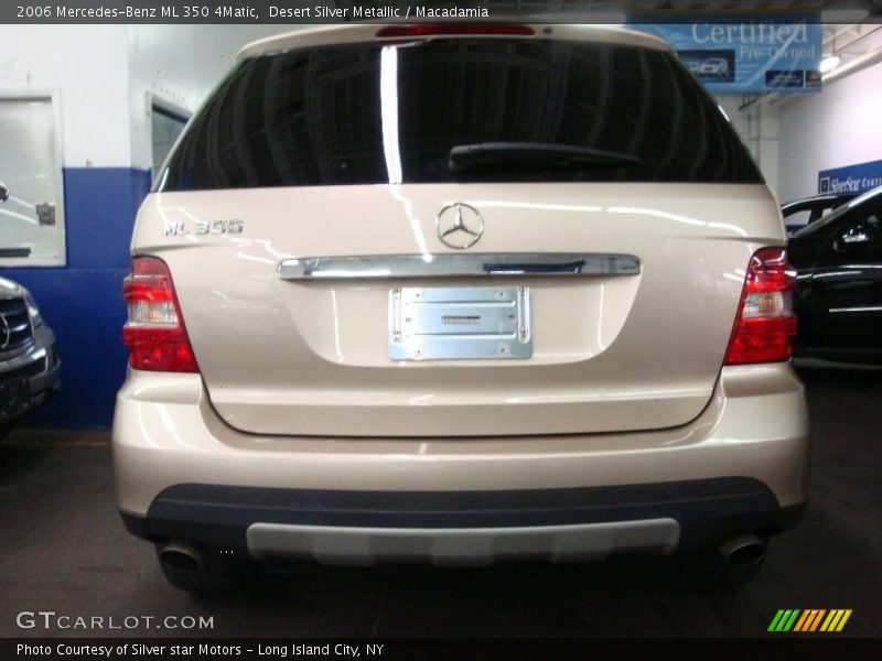 Desert Silver Metallic / Macadamia 2006 Mercedes-Benz ML 350 4Matic