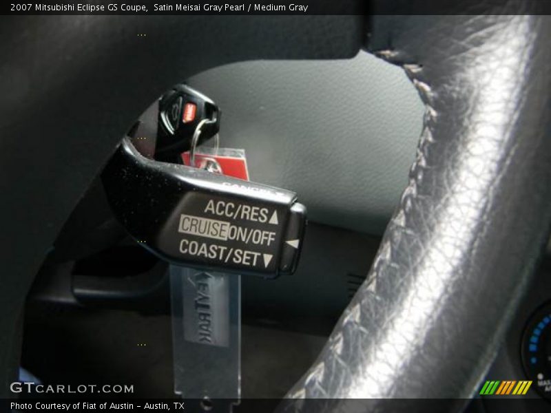 Satin Meisai Gray Pearl / Medium Gray 2007 Mitsubishi Eclipse GS Coupe