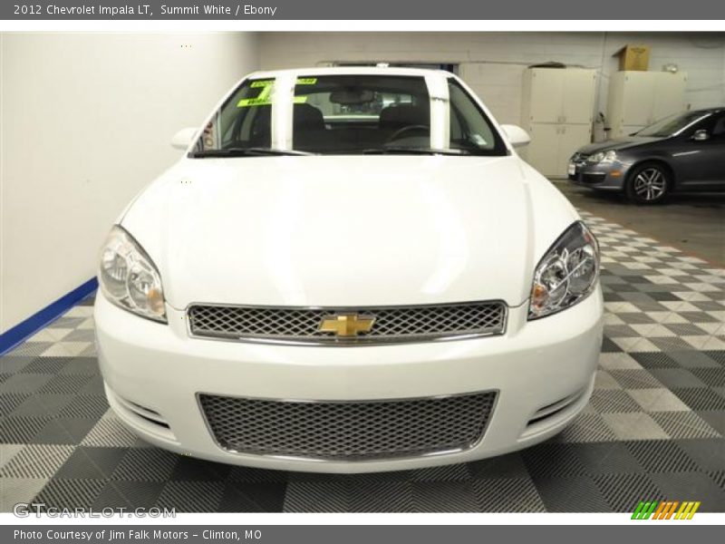 Summit White / Ebony 2012 Chevrolet Impala LT