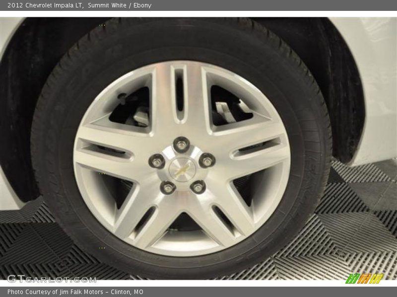 Summit White / Ebony 2012 Chevrolet Impala LT