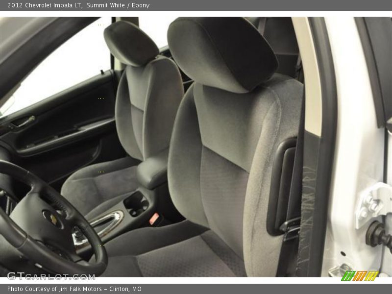 Summit White / Ebony 2012 Chevrolet Impala LT