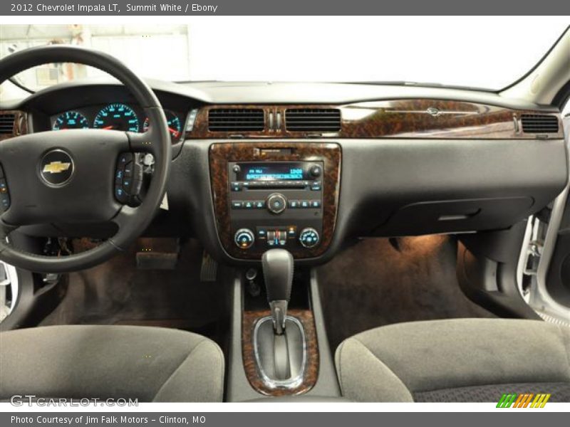 Summit White / Ebony 2012 Chevrolet Impala LT