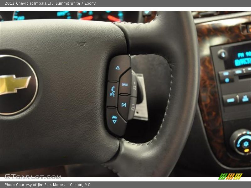 Summit White / Ebony 2012 Chevrolet Impala LT