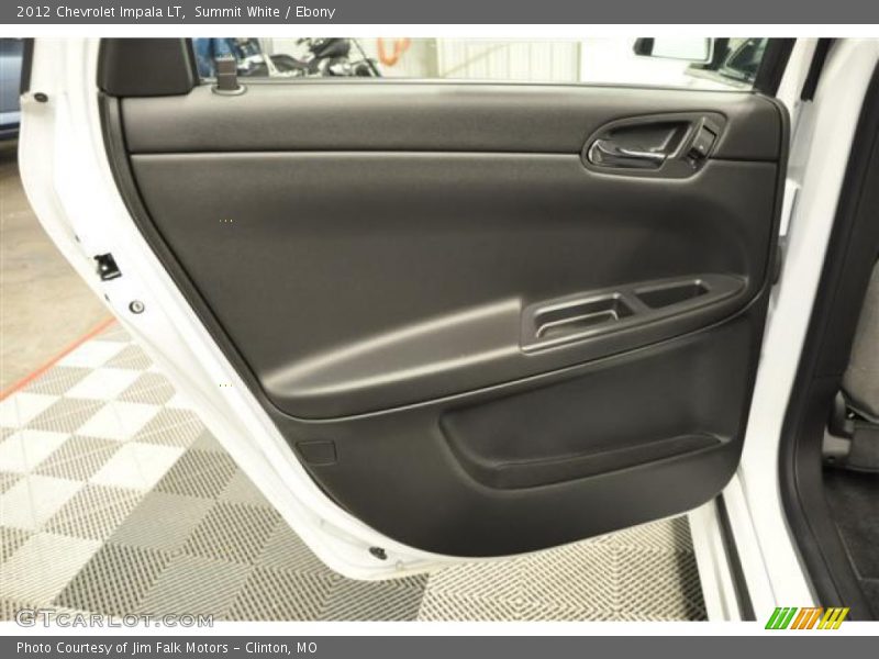 Summit White / Ebony 2012 Chevrolet Impala LT