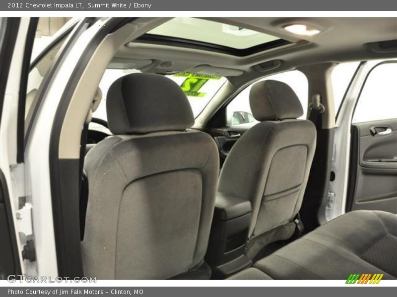 Summit White / Ebony 2012 Chevrolet Impala LT
