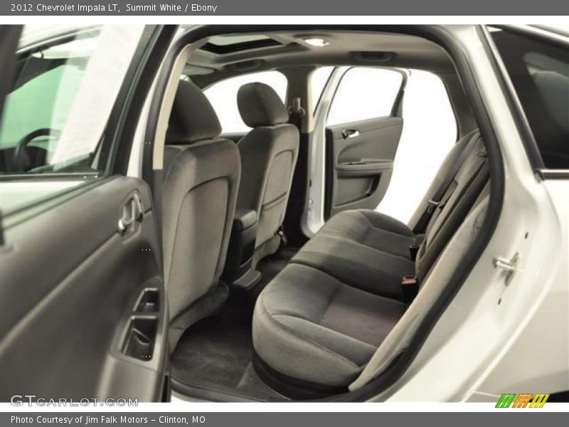 Summit White / Ebony 2012 Chevrolet Impala LT