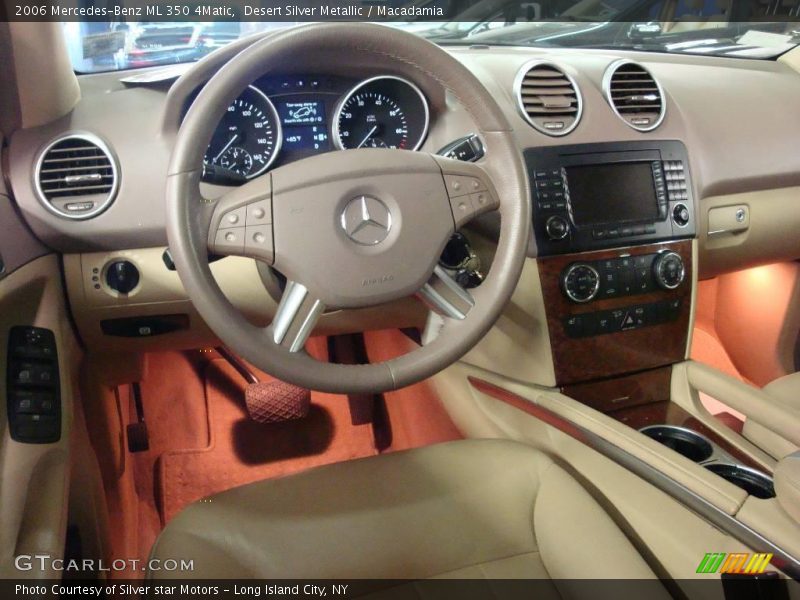 Desert Silver Metallic / Macadamia 2006 Mercedes-Benz ML 350 4Matic