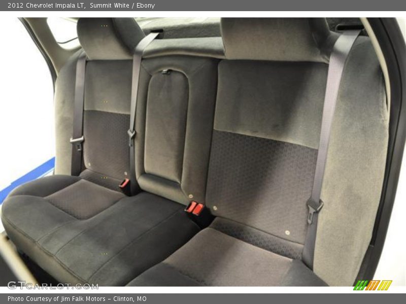 Summit White / Ebony 2012 Chevrolet Impala LT