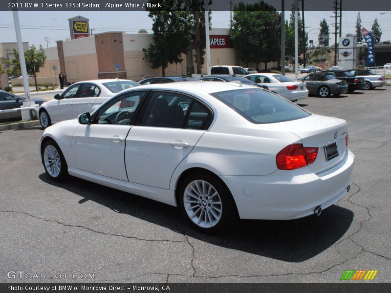 Alpine White / Black 2011 BMW 3 Series 335d Sedan