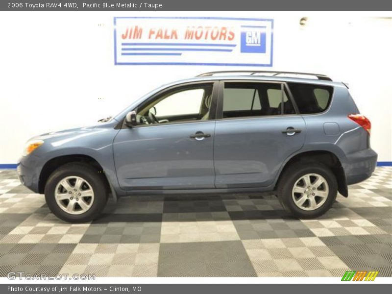 Pacific Blue Metallic / Taupe 2006 Toyota RAV4 4WD