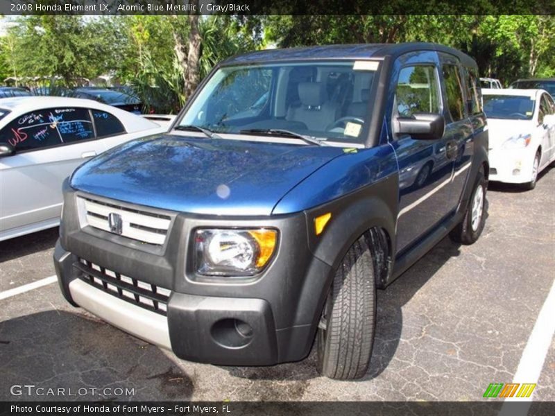 Atomic Blue Metallic / Gray/Black 2008 Honda Element LX