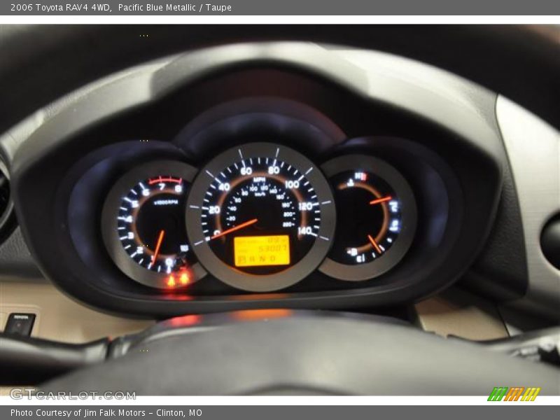 Pacific Blue Metallic / Taupe 2006 Toyota RAV4 4WD