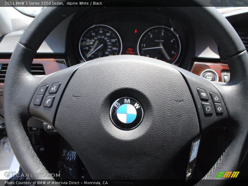 Alpine White / Black 2011 BMW 3 Series 335d Sedan