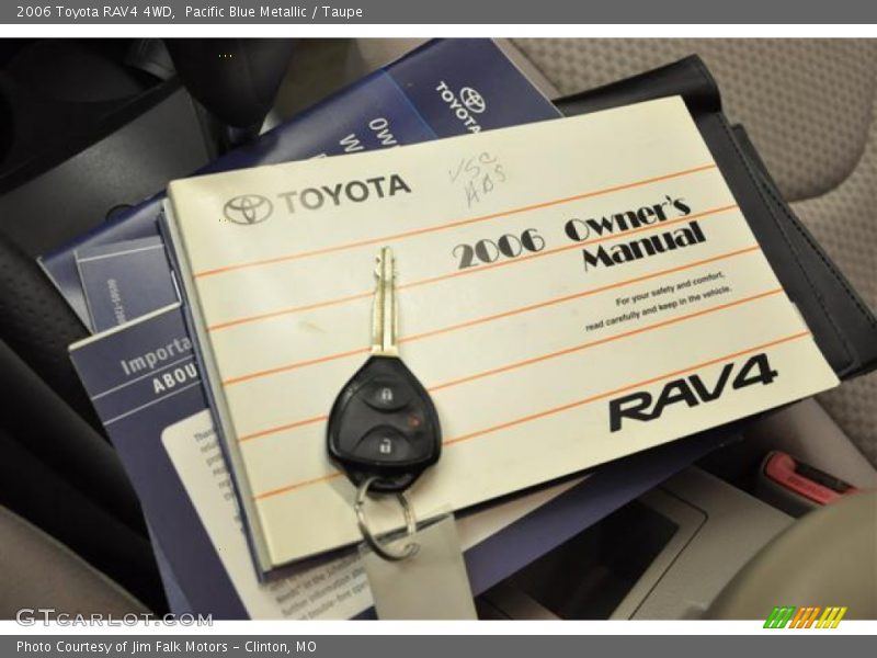 Pacific Blue Metallic / Taupe 2006 Toyota RAV4 4WD