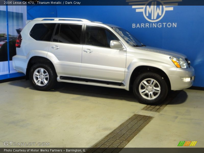 Titanium Metallic / Dark Gray 2006 Lexus GX 470