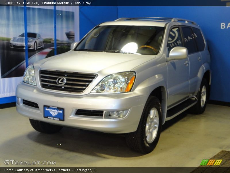 Titanium Metallic / Dark Gray 2006 Lexus GX 470