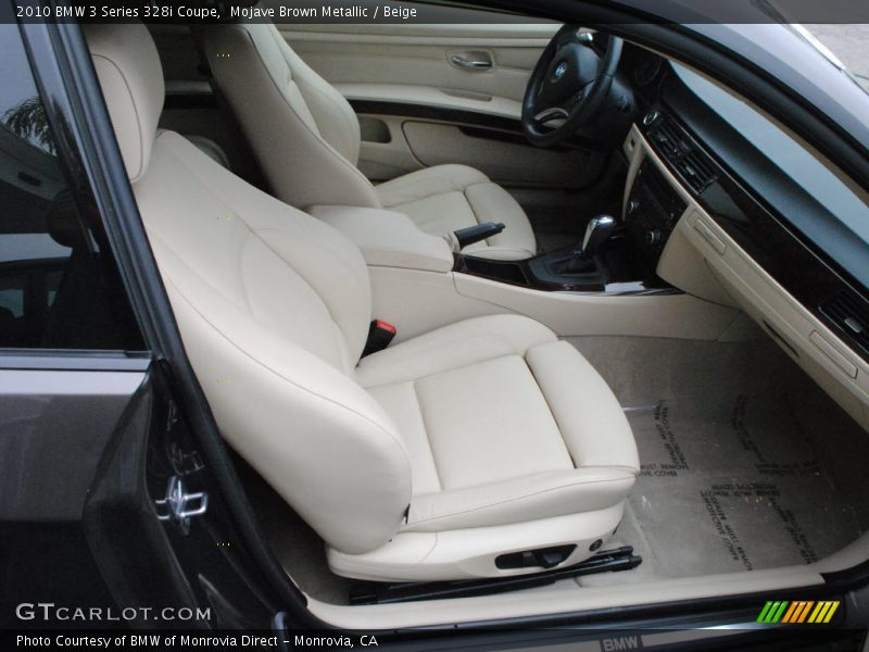  2010 3 Series 328i Coupe Beige Interior