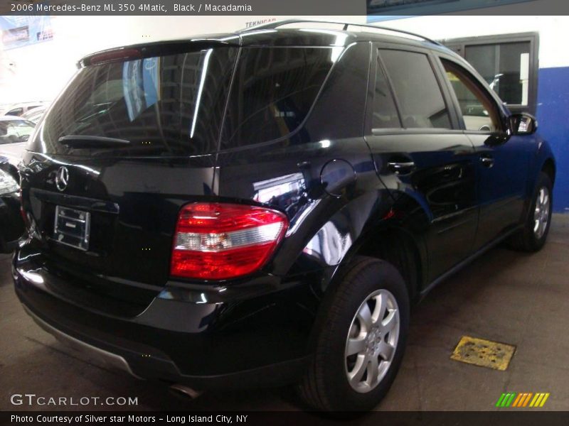 Black / Macadamia 2006 Mercedes-Benz ML 350 4Matic