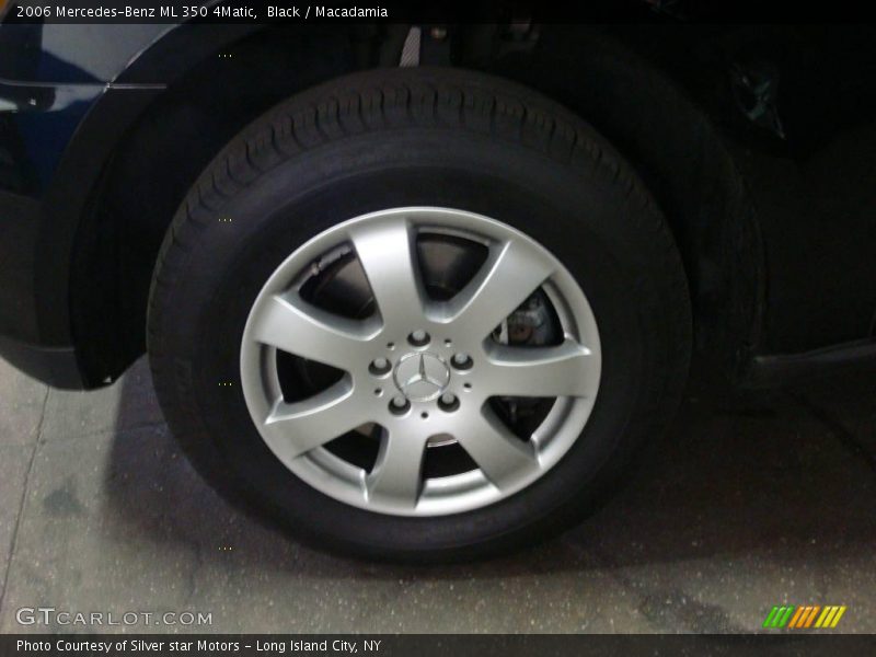Black / Macadamia 2006 Mercedes-Benz ML 350 4Matic