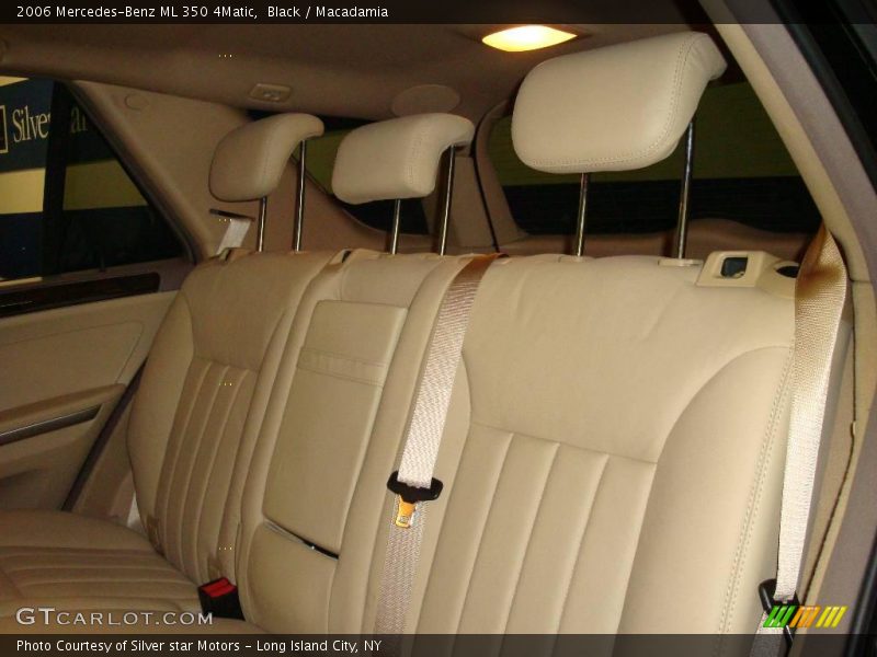 Black / Macadamia 2006 Mercedes-Benz ML 350 4Matic