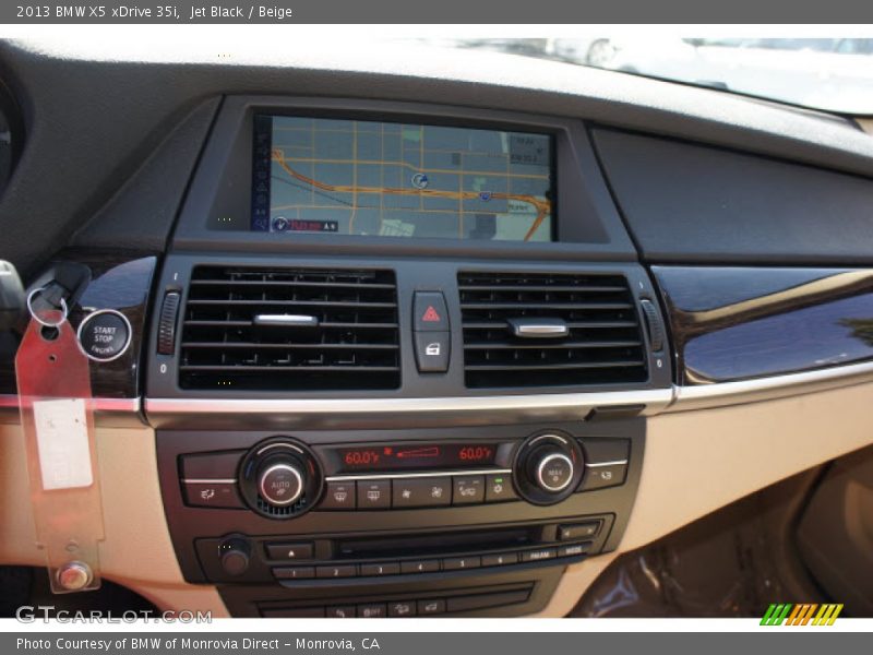 Jet Black / Beige 2013 BMW X5 xDrive 35i