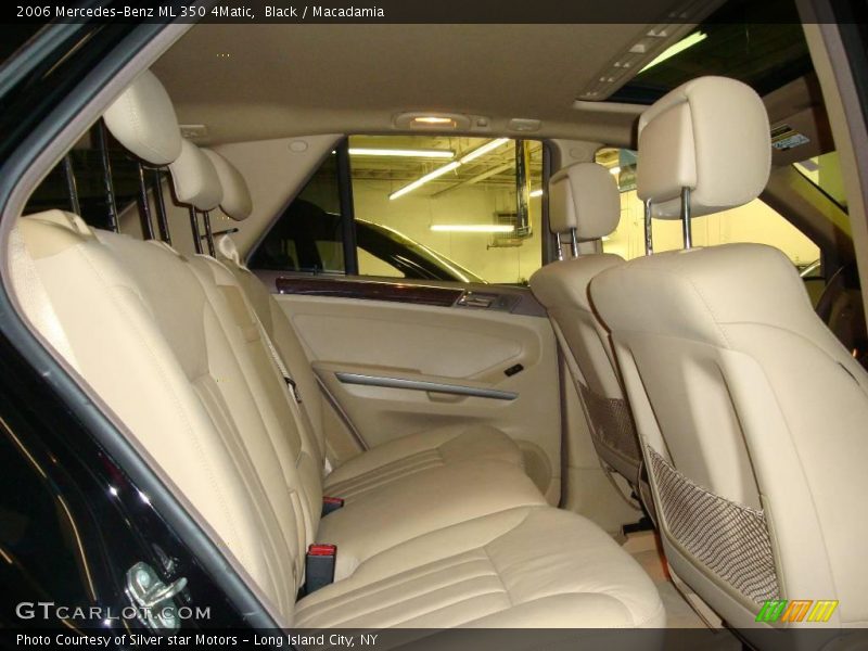Black / Macadamia 2006 Mercedes-Benz ML 350 4Matic