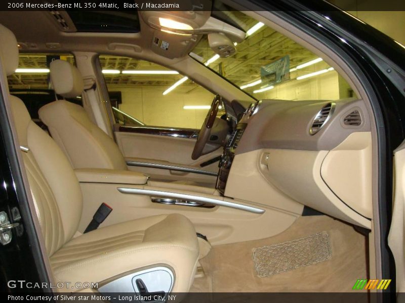 Black / Macadamia 2006 Mercedes-Benz ML 350 4Matic