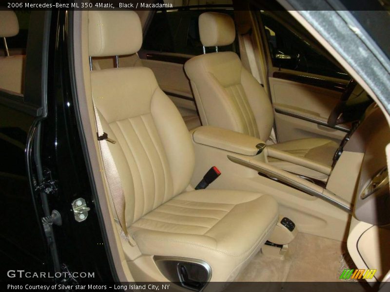 Black / Macadamia 2006 Mercedes-Benz ML 350 4Matic