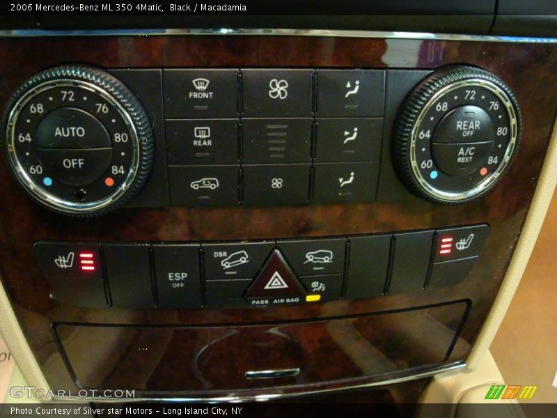 Black / Macadamia 2006 Mercedes-Benz ML 350 4Matic