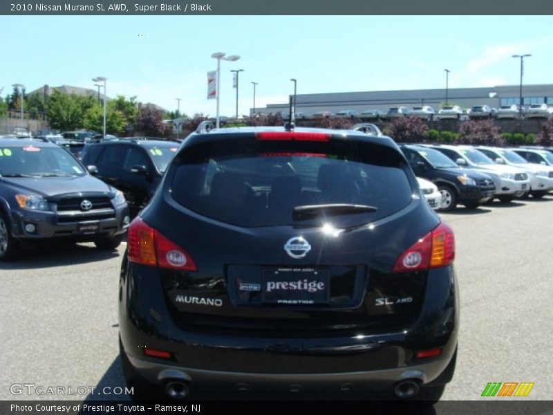 Super Black / Black 2010 Nissan Murano SL AWD