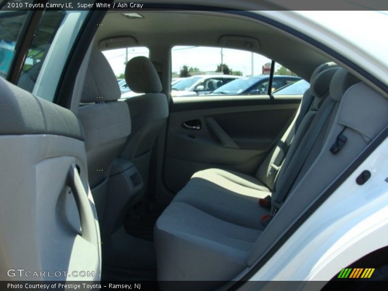 Super White / Ash Gray 2010 Toyota Camry LE